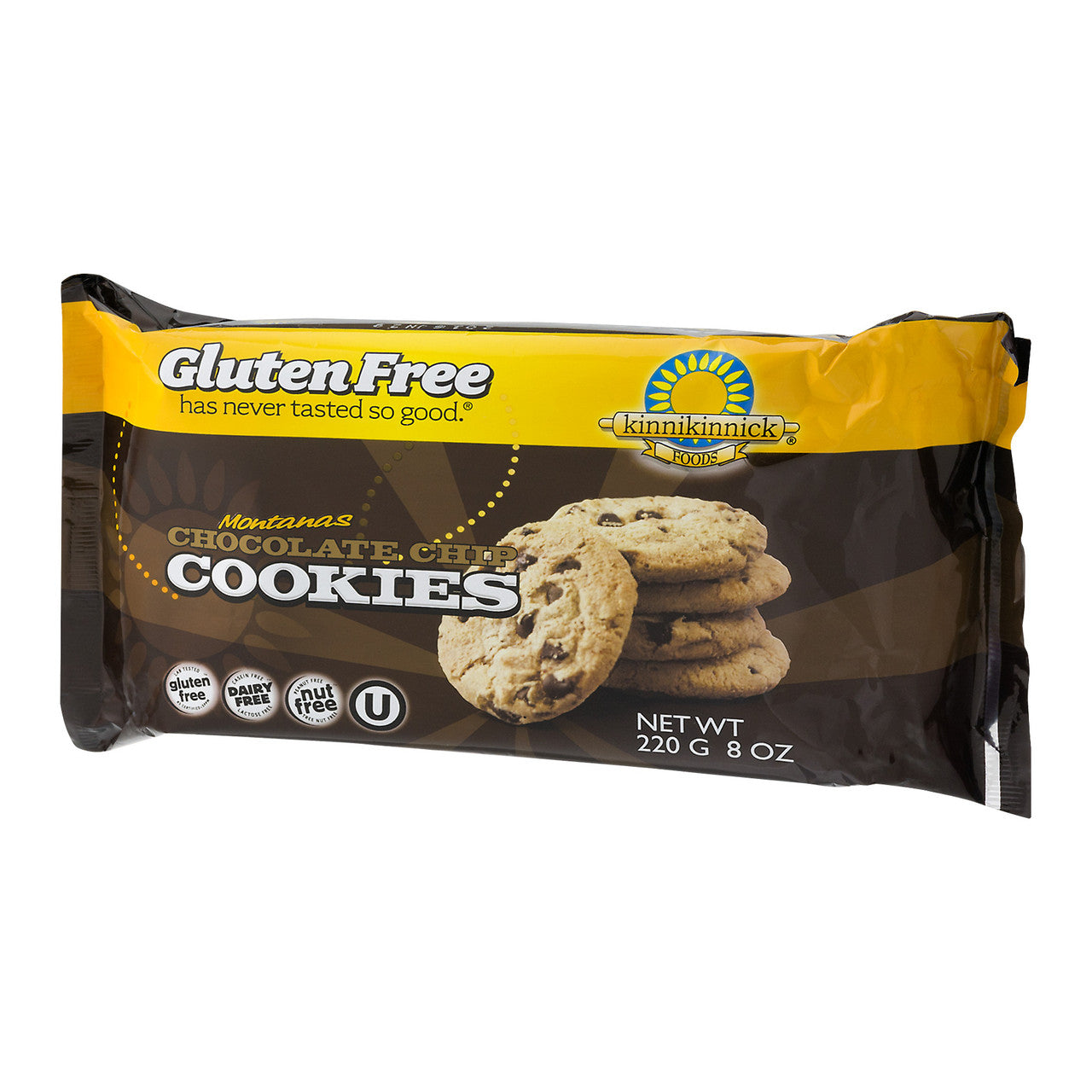 Kinnikinnick Chocolate Chip Cookies Gluten Free (6x8 Oz)-3