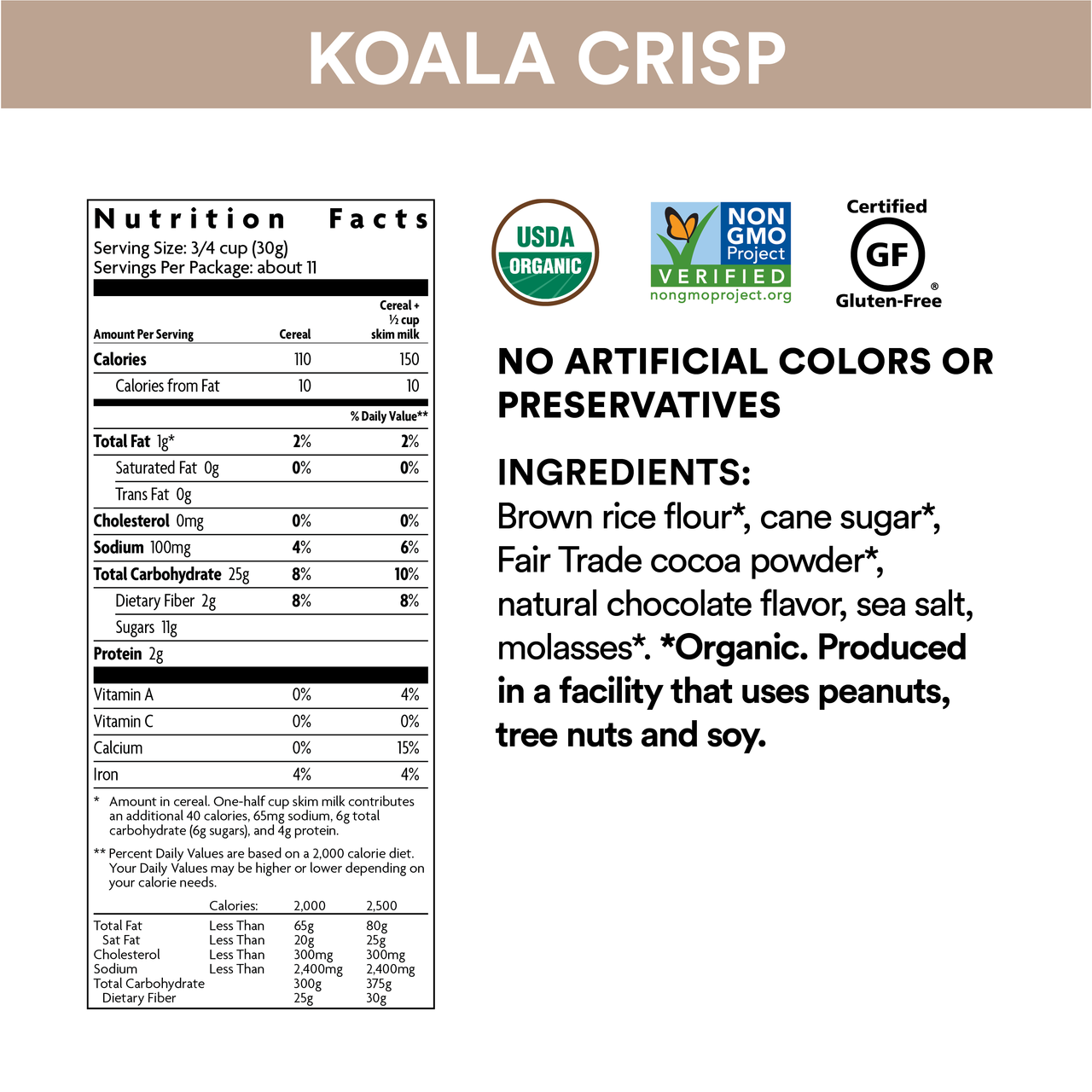 Envirokidz Koala Crisp Gluten Free (12x11.5 Oz)-2