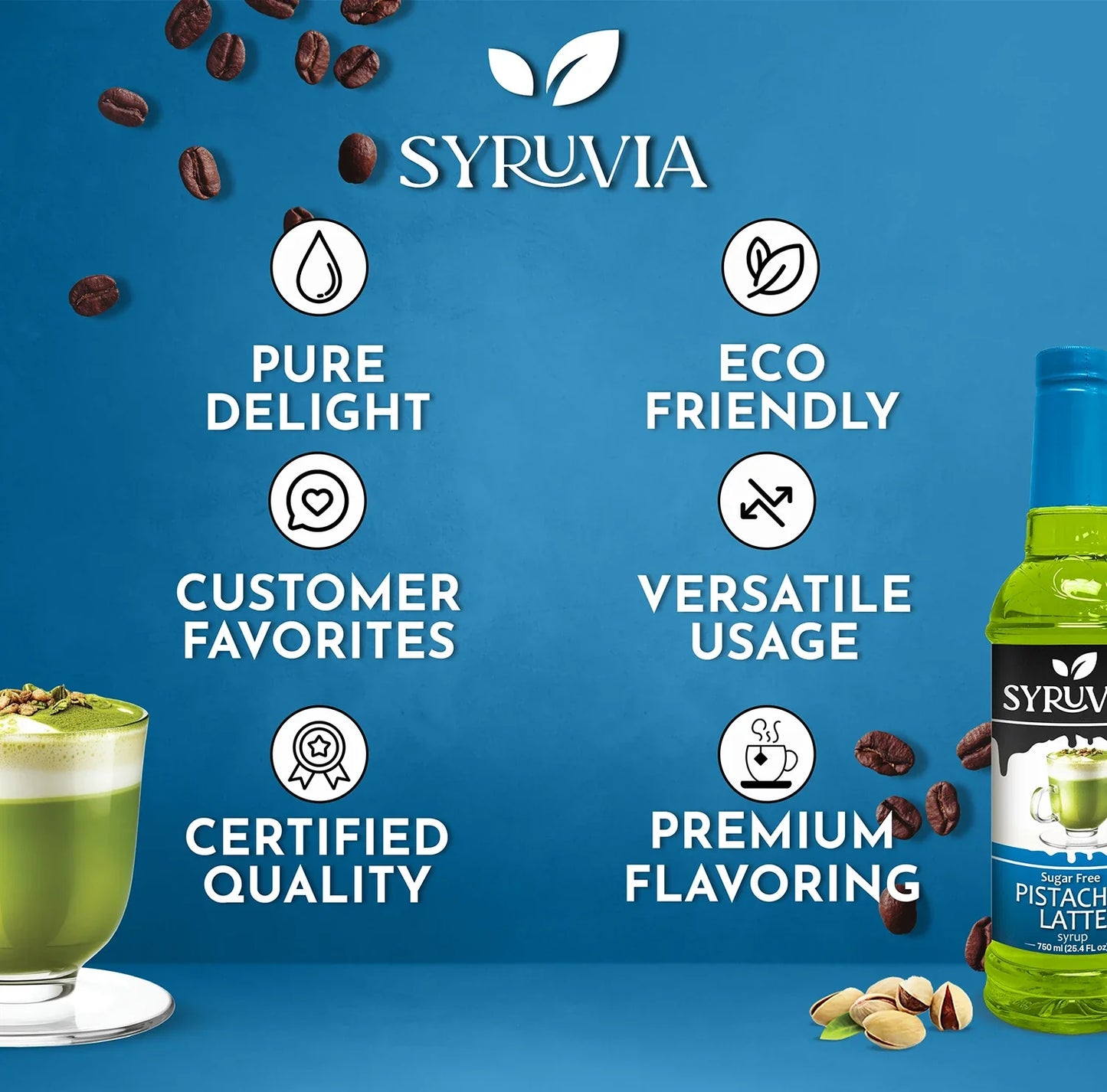 Sugar-Free Pistachio Latte Syrup-4