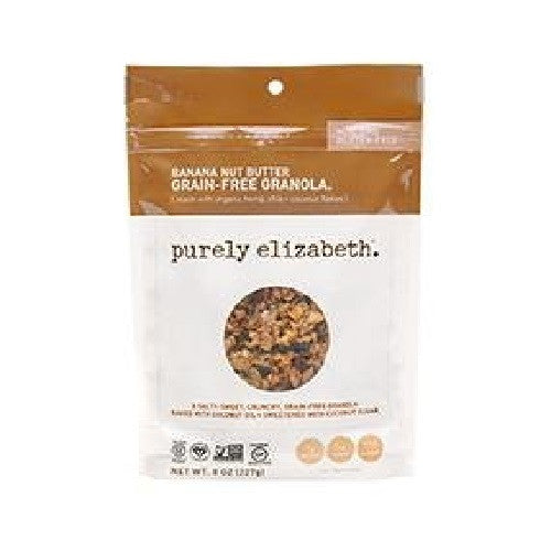 Purely Elizabeth Grain-Free & Gluten-Free Granola, Banana Nut Butter (6X8 OZ)-0