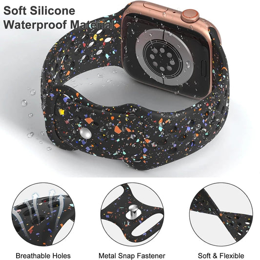 Original Sport Strap for Apple Watch Band Ultra 2 49mm 45mm 44mm 42mm