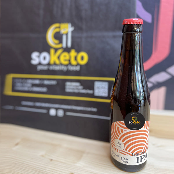 2 Birre Keto Gluten Free Zero Zuccheri - Blonde e IPA-1