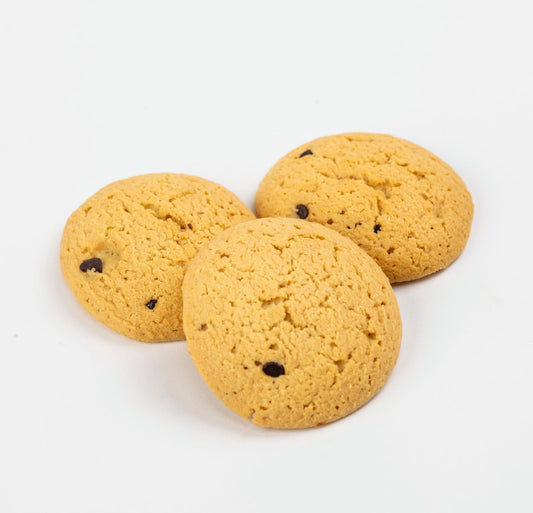 Biscotti Frollini KETO SENZA GLUTINE con gocce di cioccolato 0% zuccheri-1