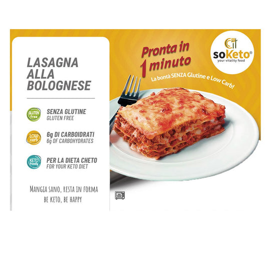Lasagne KETO SENZA GLUTINE solo 6gr di carbo pronte in 1 minuto!-1
