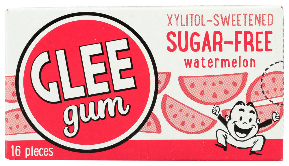 Glee Gum Wild Watermelon, Sugar Free (12x16 PC)-0