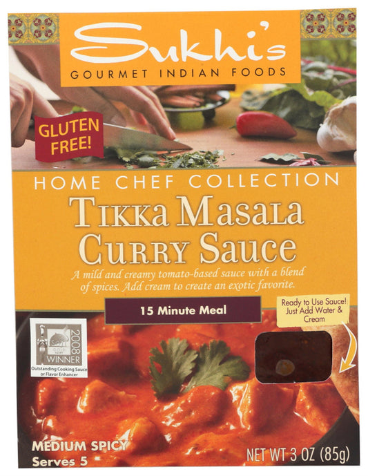 Sukhi's Gluten-Free Tikka Masala Sauce (6x3Oz)-0