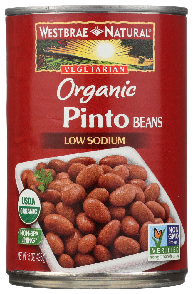 Westbrae Foods Pinto Beans Fat Free (12x15 Oz)-0