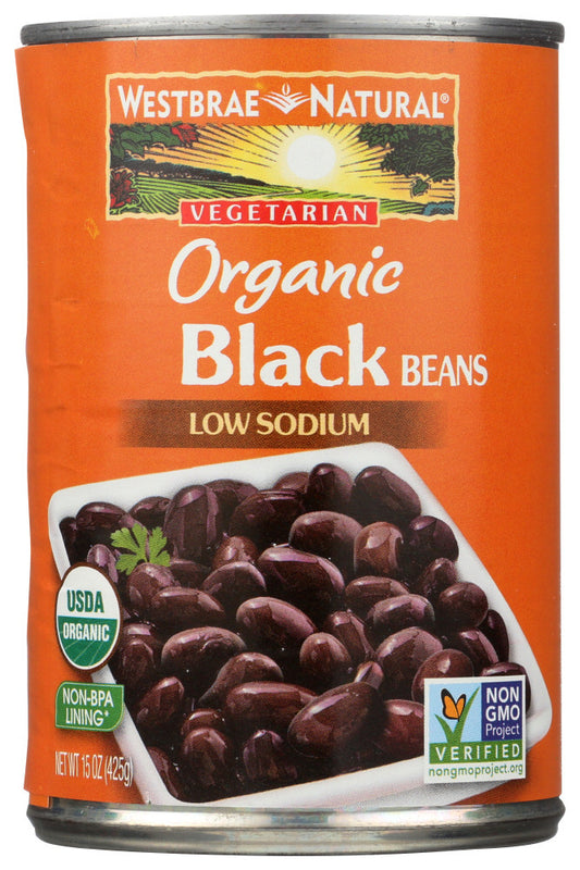 Westbrae Foods Black Beans Fat Free (12x15 Oz)-0