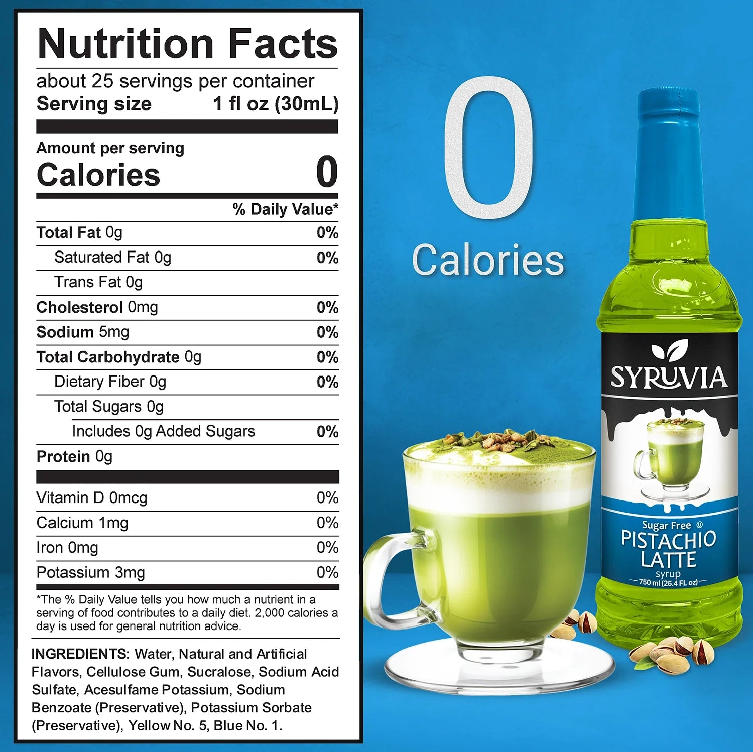 Sugar-Free Pistachio Latte Syrup-2