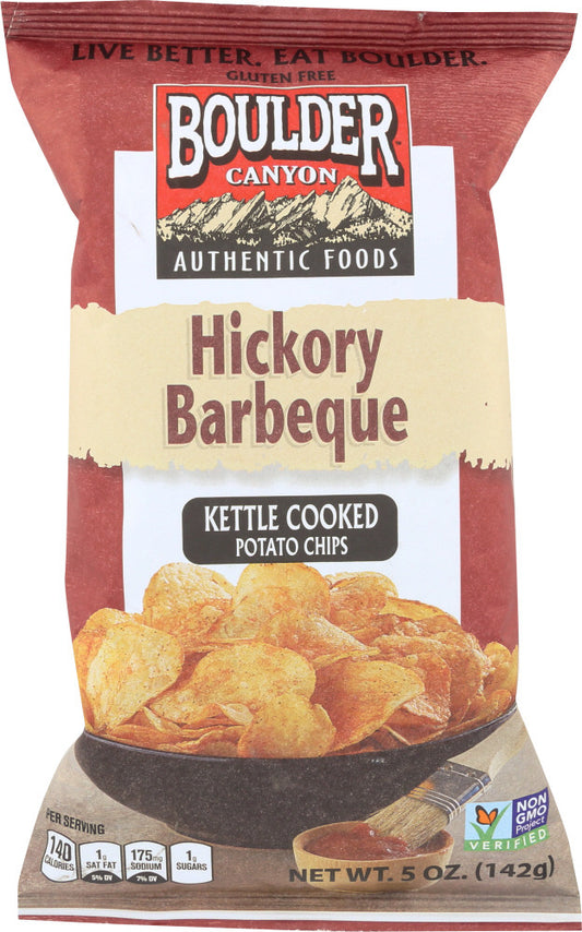 Boulder Canyon Hickory Bbq Potato Chips Gluten Free (12x5 Oz)-0