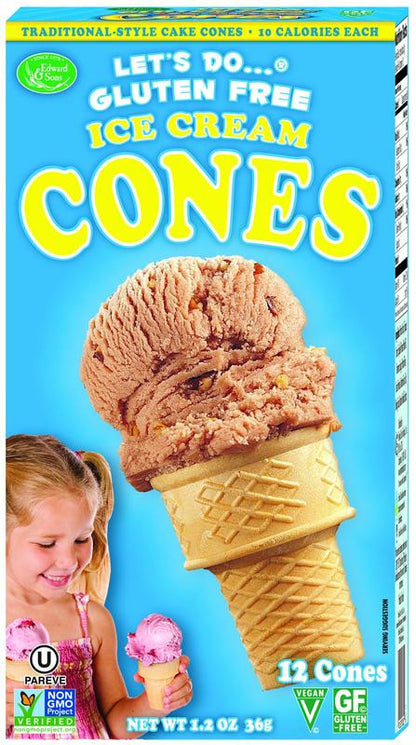 Let's Do Ice Cream Cones Gluten Free (12x1.2 Oz)-0