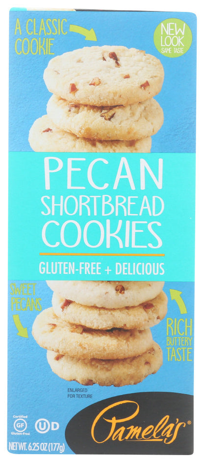Pamelas Pecan Shortbread Wheat Free/Gluten Free-0