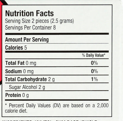 Glee Gum Wild Watermelon, Sugar Free (12x16 PC)-1