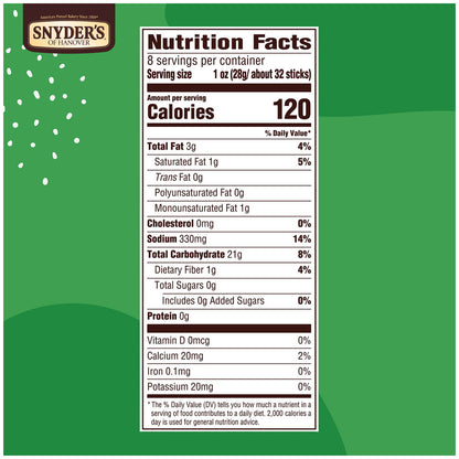 Snyder's Of Hanover Sticks, Gluten Free (12x8Oz)-4
