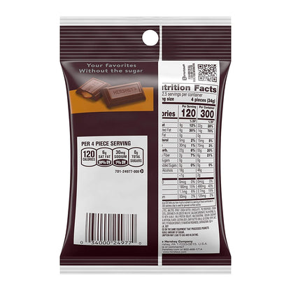 Sugar Free Candy Sugar Free Chocolate 5 Variety Pack - Reese’s Cups, York Mint Patties, Special Dark, Milk Chocolate, and Caramel | Zero Sugar | 3 Ounce Bags (5 Pack) - Ships in an Aromatik™ damage proof box