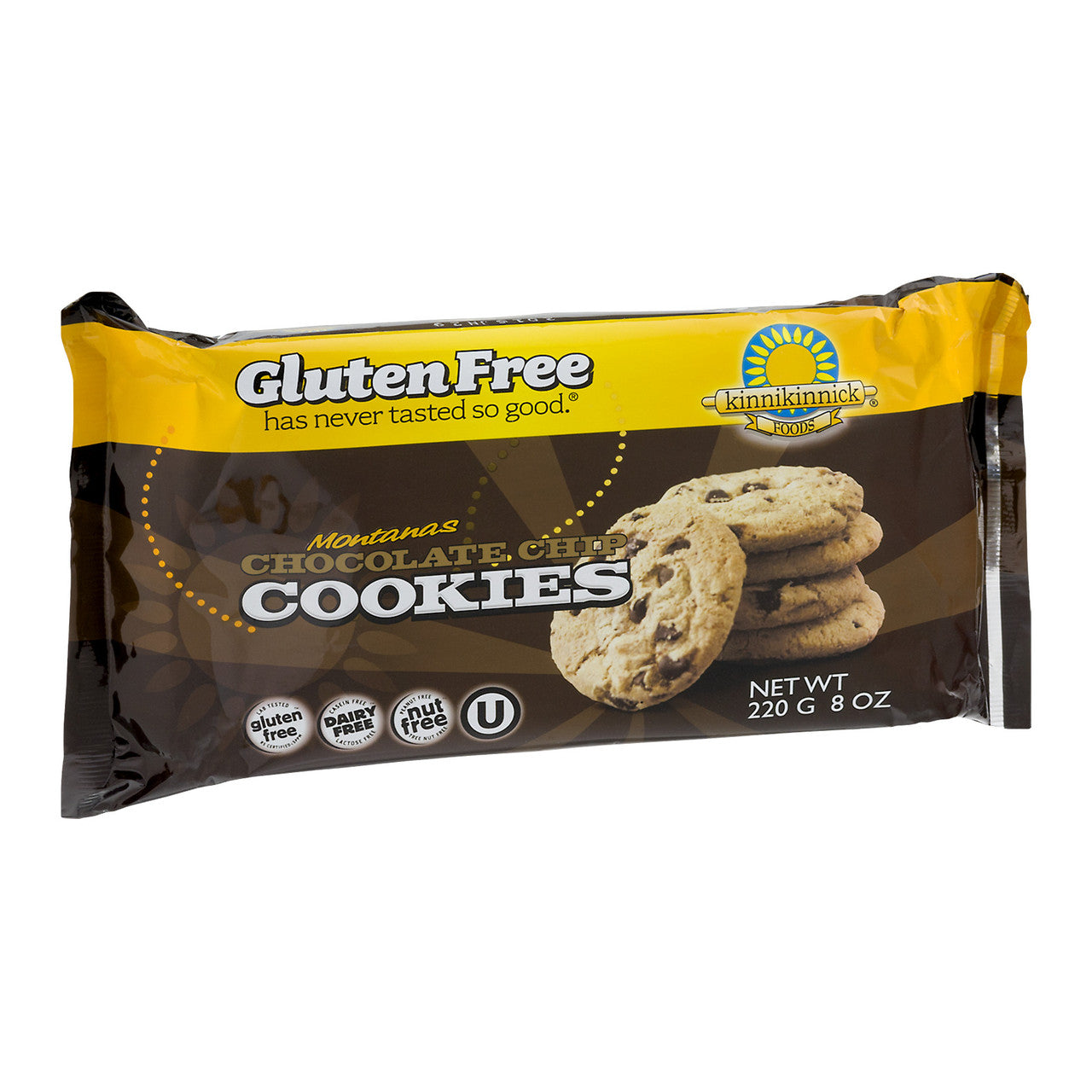 Kinnikinnick Chocolate Chip Cookies Gluten Free (6x8 Oz)-5