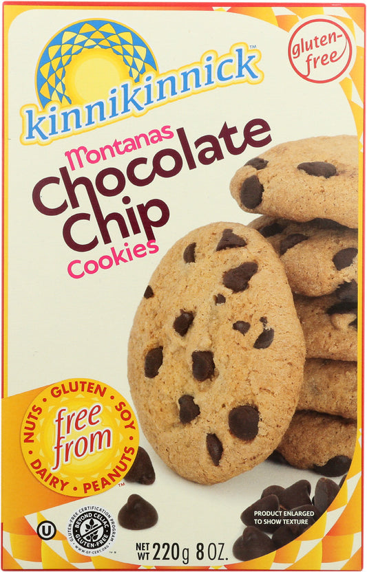 Kinnikinnick Chocolate Chip Cookies Gluten Free (6x8 Oz)-0