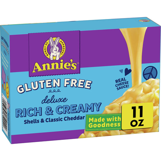 Annie's Gluten Free Creamy Deluxe Rice Pasta Dinner (12x11Oz)-1