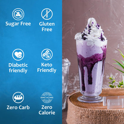 Sugar-Free BLUNILLA Syrup™ Vanilla Blueberry-3