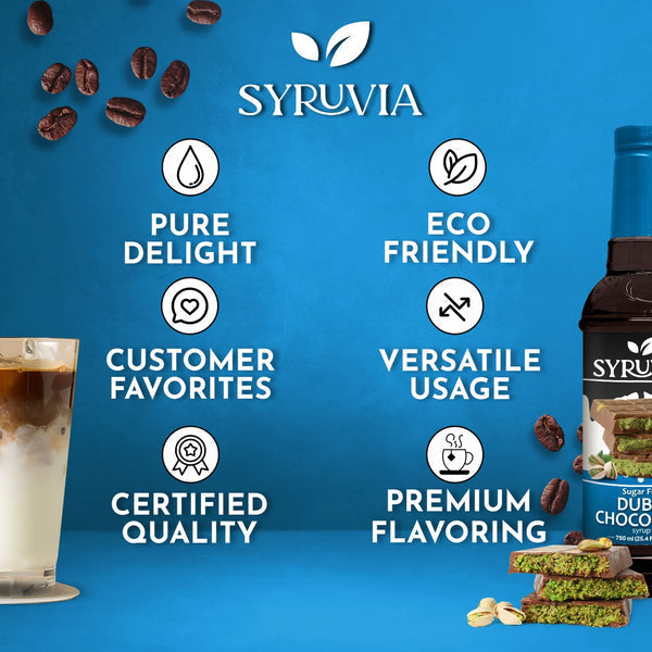 Sugar-Free Dubai Chocolate Syrup™