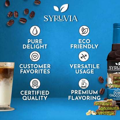 Sugar-Free Dubai Chocolate Syrup™