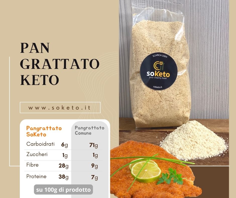 Pangrattato Keto low carb (250gr)-2