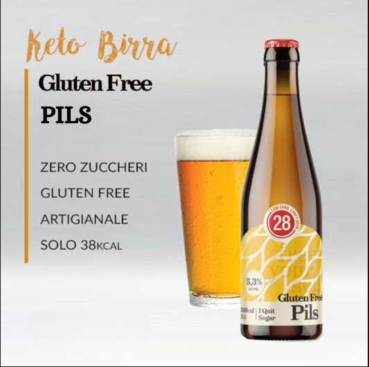 Birra Pils Keto – Senza Glutine e 0% Zuccheri-0