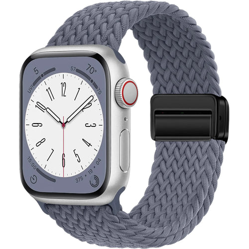 Braided Strap For Apple Watch Band 44mm 40mm 45mm 49mm 41mm 38 buckle