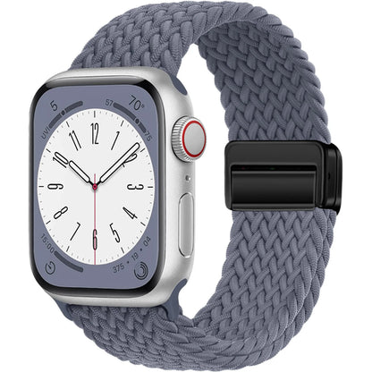 Braided Strap For Apple Watch Band 44mm 40mm 45mm 49mm 41mm 38 buckle