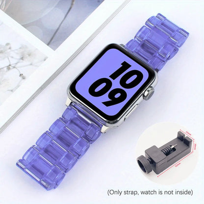 Resin Watch strap For Apple Watch Band 49mm 46mm 45mm 44mm 42mm 41mm