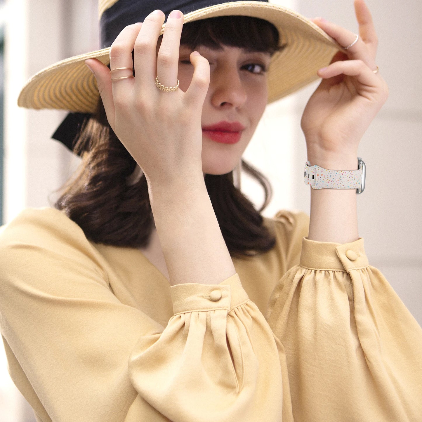 Sport Silicone Loop for Apple watch band 40mm 45mm 44mm 41mm 38mm 49mm