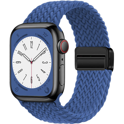 Braided Strap For Apple Watch Band 44mm 40mm 45mm 49mm 41mm 38 buckle