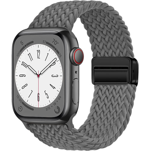 Braided Strap For Apple Watch Band 44mm 40mm 45mm 49mm 41mm 38 buckle