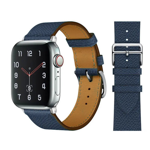 Leather Watch Straps for Apple Watch band 46mm 44mm 49mm 45mm 42mm