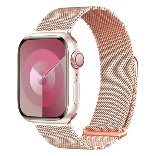 Milanese Loop strap for apple watch band 46mm 45mm 44mm 40mm 41mm