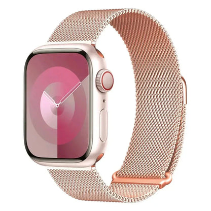 Milanese Loop strap for apple watch band 46mm 45mm 44mm 40mm 41mm