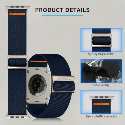 Nylon Strap for Apple Watch Band IWatch Series 9 8 7 SE Ultra 2