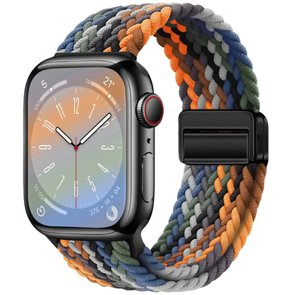 Braided Strap For Apple Watch Band 44mm 40mm 45mm 49mm 41mm 38 buckle