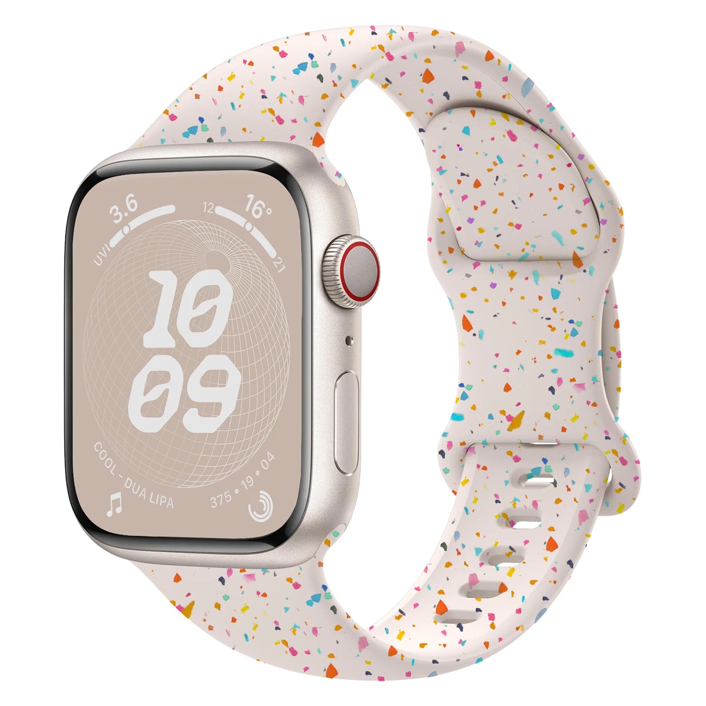 Sport Silicone Loop for Apple watch band 40mm 45mm 44mm 41mm 38mm 49mm