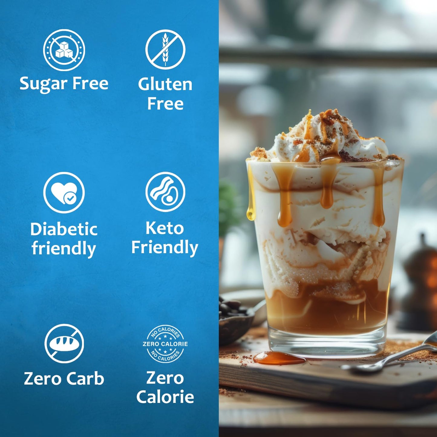Sugar-Free SALTELLA Syrup™  Vanilla Salted Caramel-3