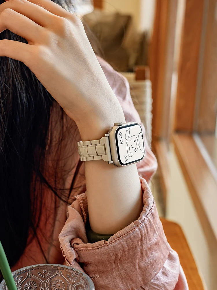 Candy Strap For Apple Watch Band 44mm 40 41 45 38 46 42mm Correa