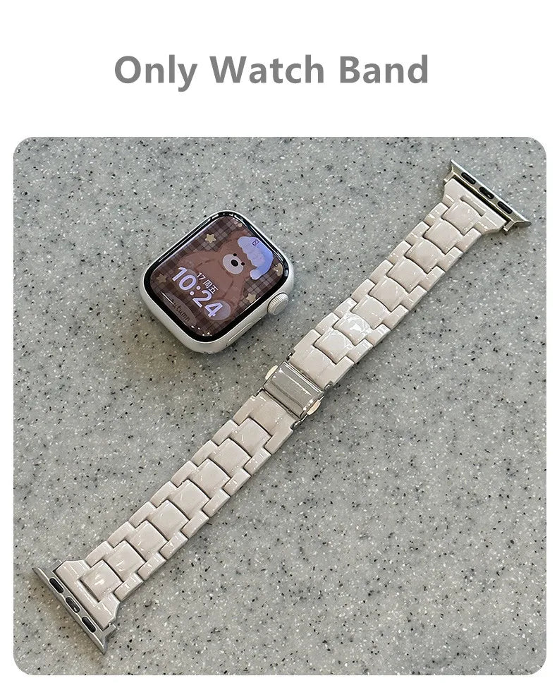 Candy Strap For Apple Watch Band 44mm 40 41 45 38 46 42mm Correa