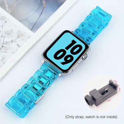 Resin Watch strap For Apple Watch Band 49mm 46mm 45mm 44mm 42mm 41mm