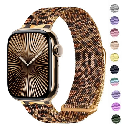 Milanese Loop strap for apple watch band 46mm 45mm 44mm 40mm 41mm