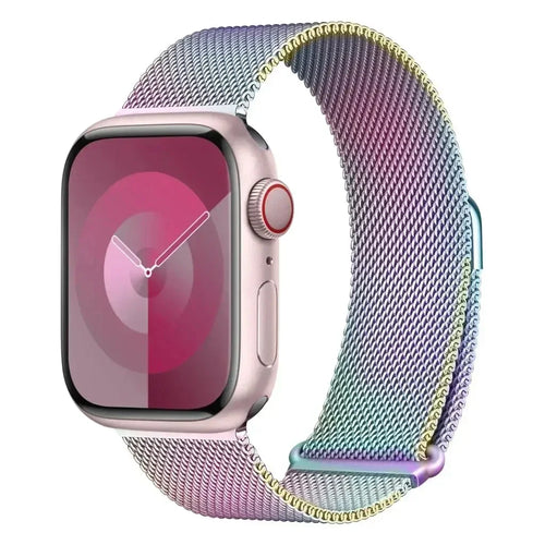 Milanese Loop strap for apple watch band 46mm 45mm 44mm 40mm 41mm