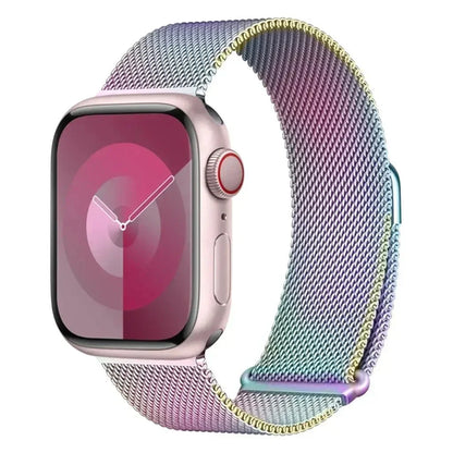 Milanese Loop strap for apple watch band 46mm 45mm 44mm 40mm 41mm