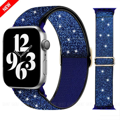 Scrunchie Strap for Apple watch Ultra 49mm band 45mm 44/40mm 41mm