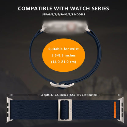 Nylon Strap for Apple Watch Band IWatch Series 9 8 7 SE Ultra 2