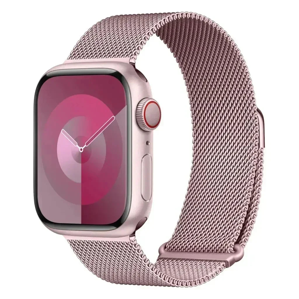 Milanese Loop strap for apple watch band 46mm 45mm 44mm 40mm 41mm