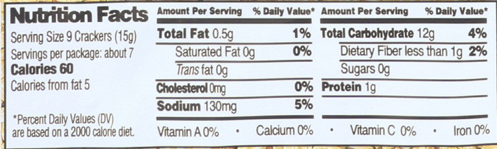 Edward & Sons Tamari Sesame Fat Free Snaps (12x3.5 Oz)-1